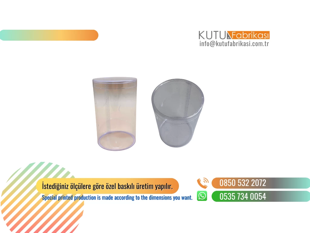 PVC Transparent Cylinder Box 9