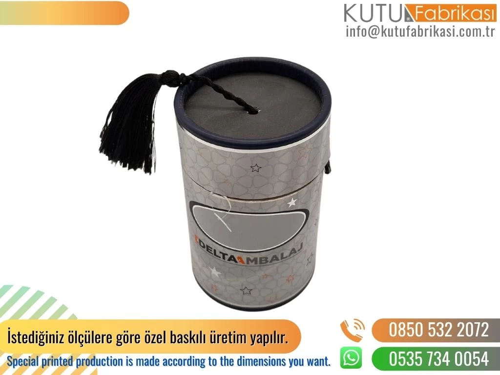 Özel Kapaklı Makine Parçası Silindir Kutu