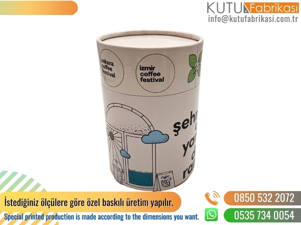 Festival Promosyon Silindir Kutu