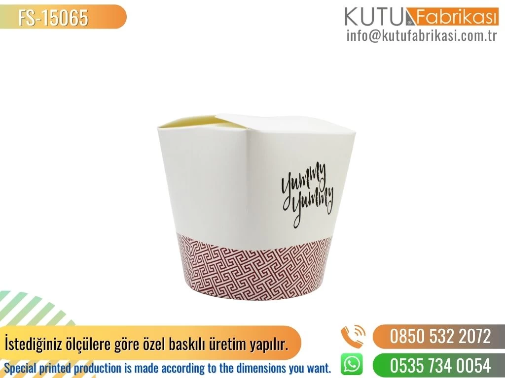 Printed Noodle Box 15065