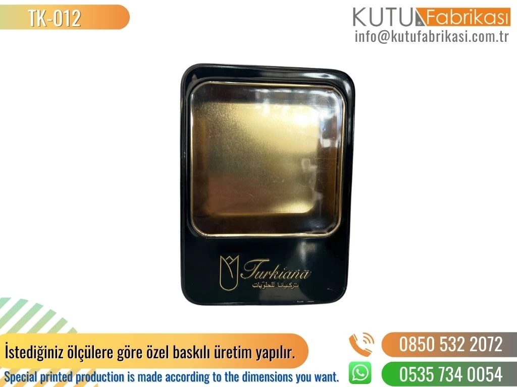 Metal Teneke kutu 012