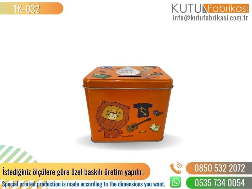 Metal Teneke Kutu 32