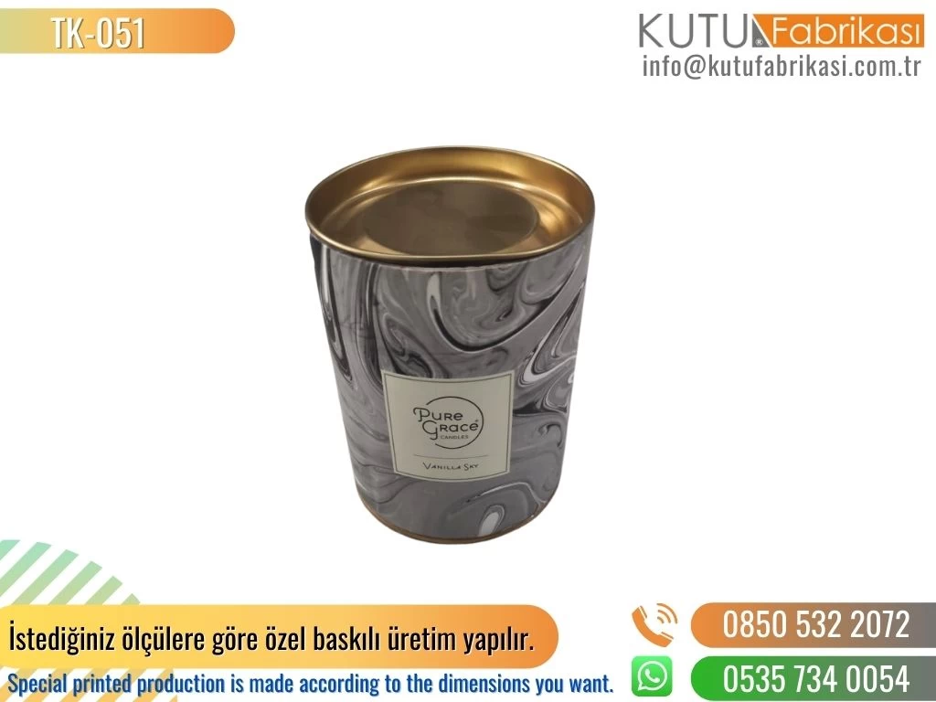 Metal Teneke Kutu 51