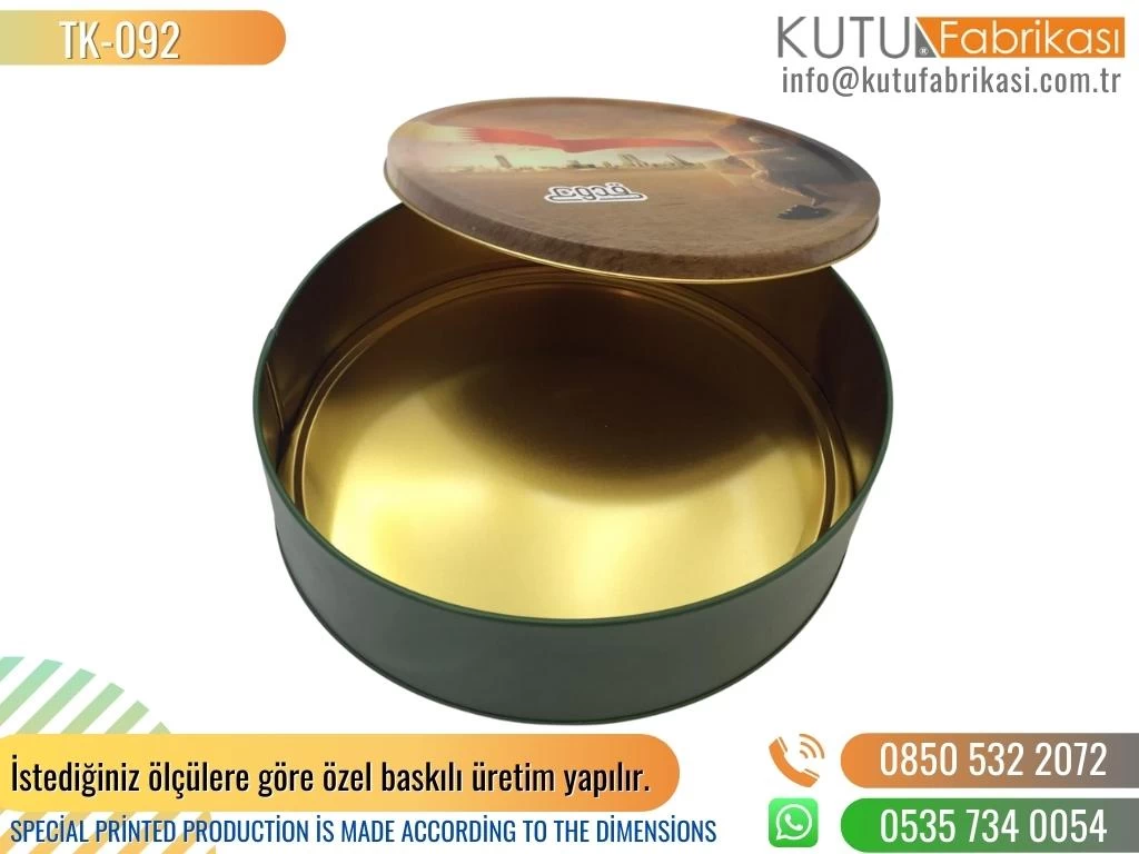 Metal Teneke Kutu 92