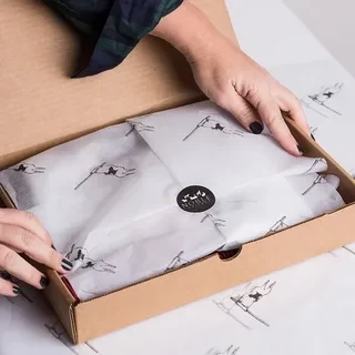 Baskılı Pelur Ambalaj Kağıdı