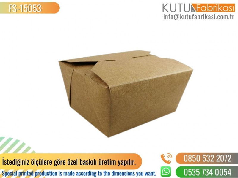 Kraft Takeout Box 15053