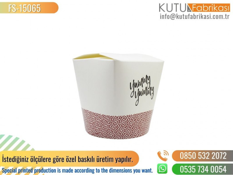 Printed Noodle Box 15065