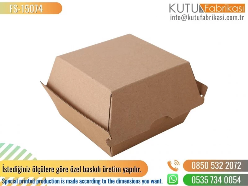 Kraft Hamburger Kutusu 15074