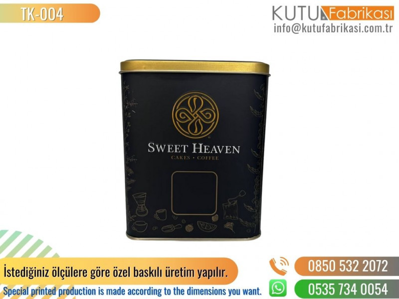 Metal Teneke kutu 004