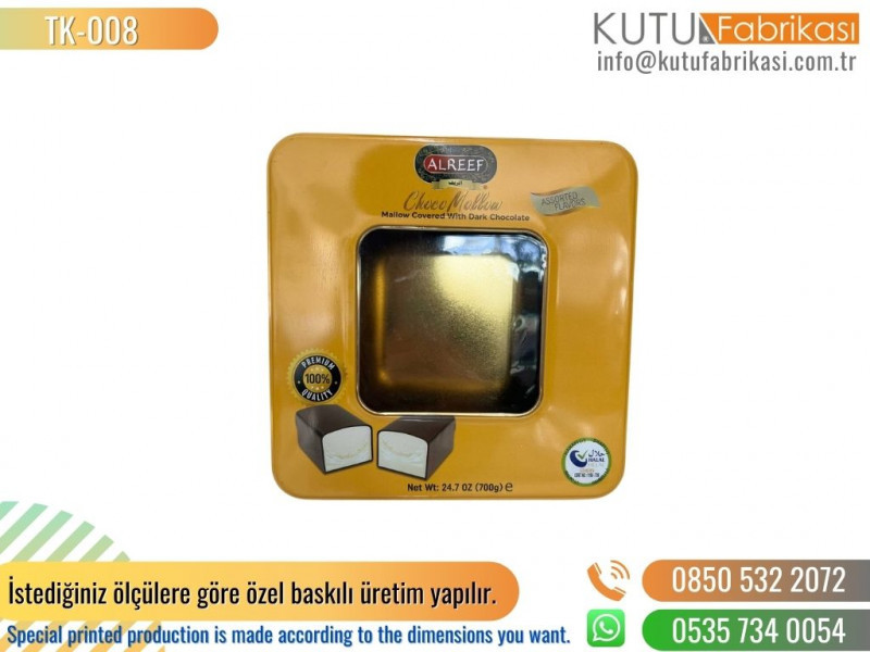 Metal Teneke kutu 008