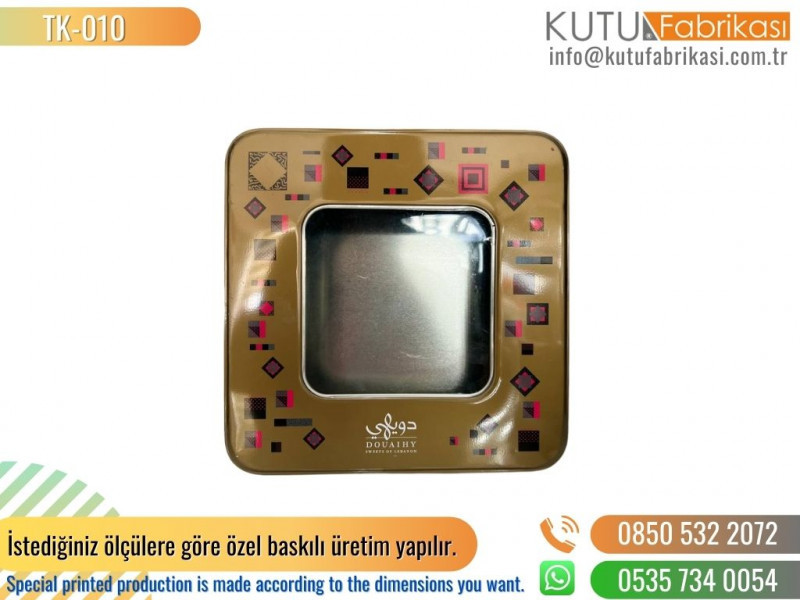 Metal Teneke kutu 010