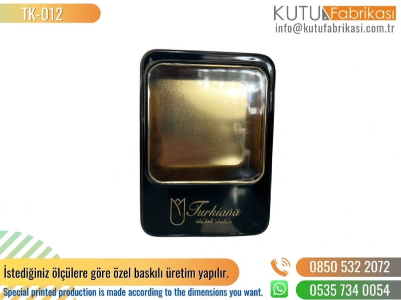Metal Teneke kutu 012