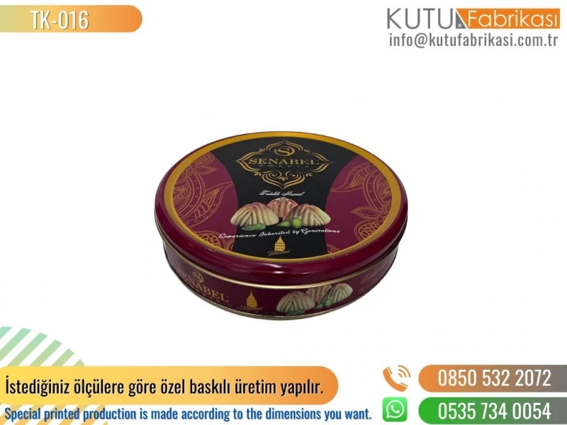 Metal Teneke Kutu 16