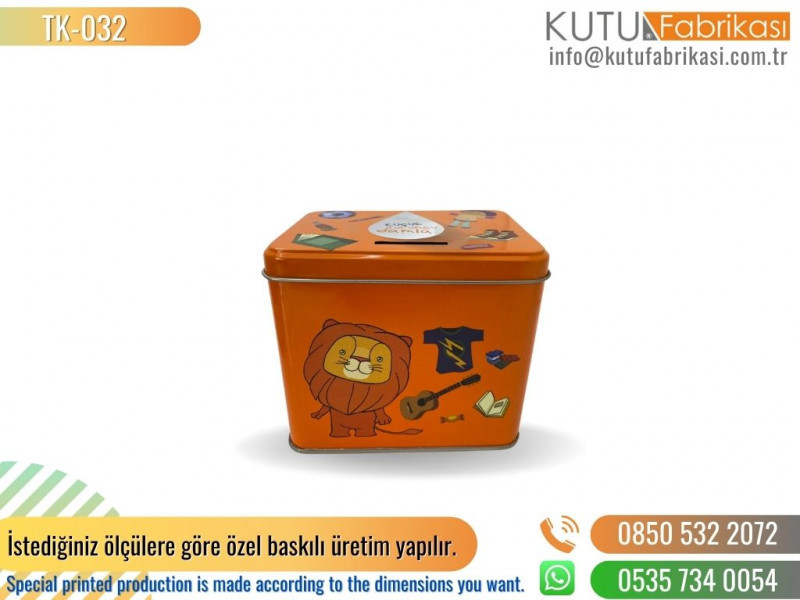 Metal Teneke Kutu 32