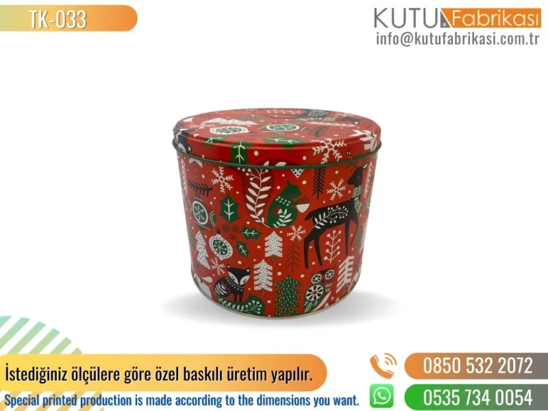 Metal Teneke Kutu 33