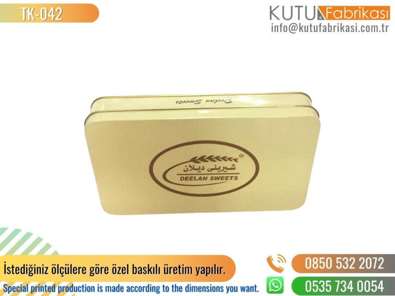 Metal Teneke Kutu 42