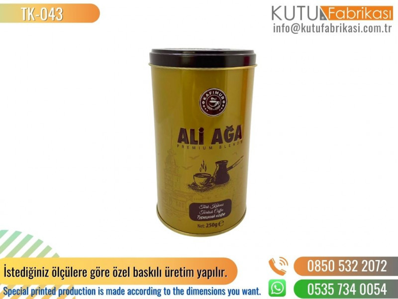 Metal Teneke Kutu 43