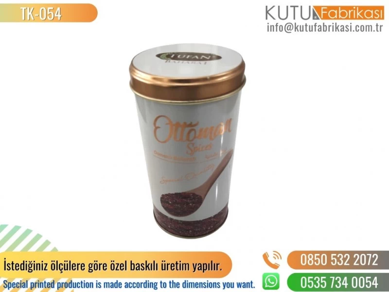 Metal Teneke Kutu 54