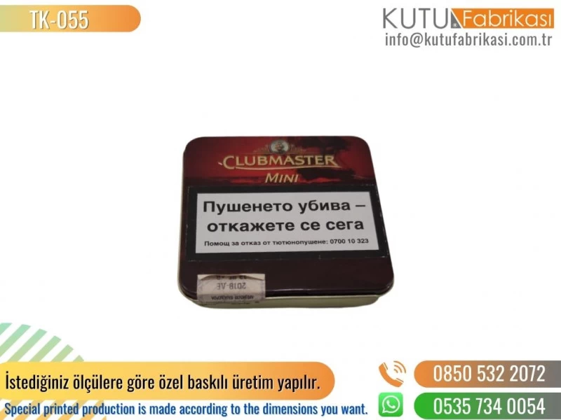 Metal Teneke Kutu 55