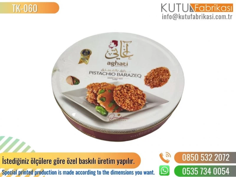 Metal Teneke Kutu 60