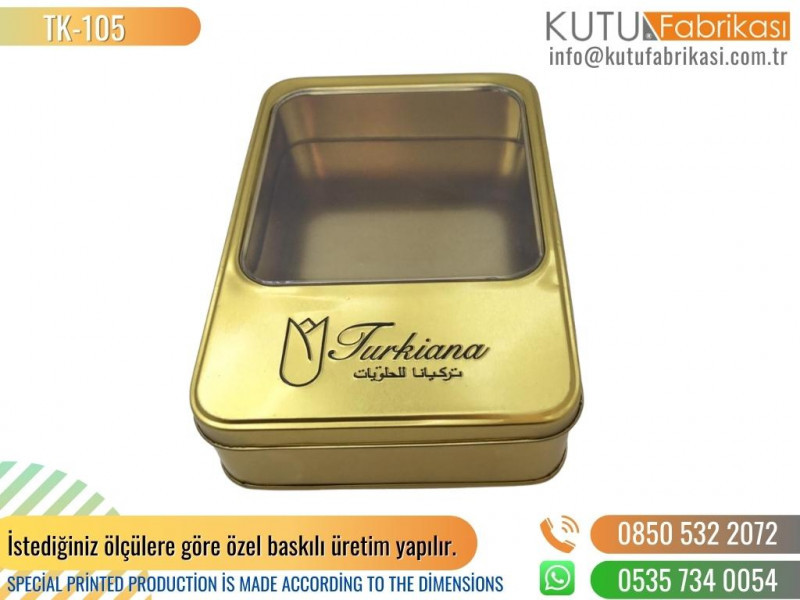 Metal Teneke Kutu 105