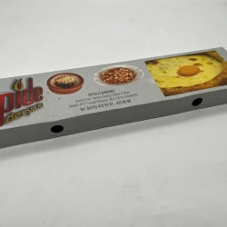 Çok Renk Baskılı Sıvamalı Lahmacun Pide Kutusu